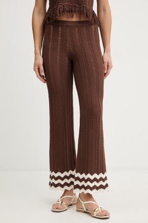 Twinset spodnie bawełniane