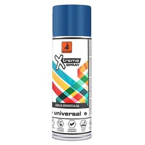 Emalia uniwersalna w aerozolu 400 ml niebieski ciemny RAL 5010 DRAGON