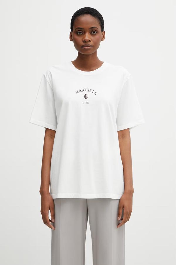 MM6 Maison Margiela T-shirt męski bawełniany