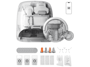 Robot odkurzająco‑mopujący DJI Romo P2 More Combo Przezroczysty