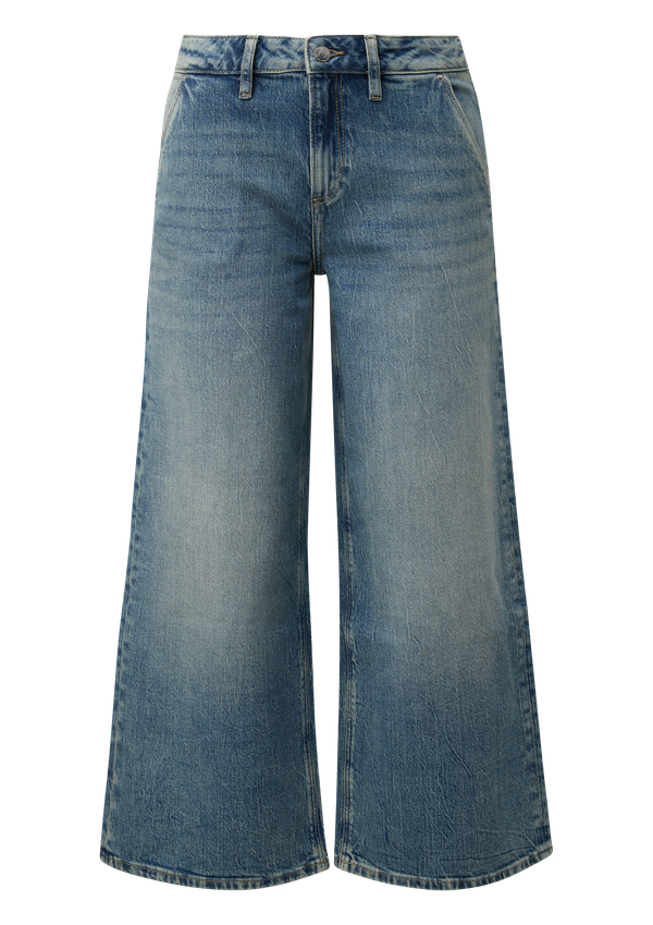 Spodnie jeansowe Catie / slim fit / średni stan