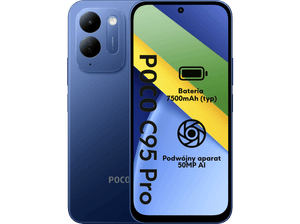 Smartfon POCO C95 Pro 4G (LTE) 6 GB/ 128 GB Niebieski