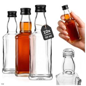 10x Buteleczka na wesele DANIELS 50 ml butelki na shoty drinki prezenty