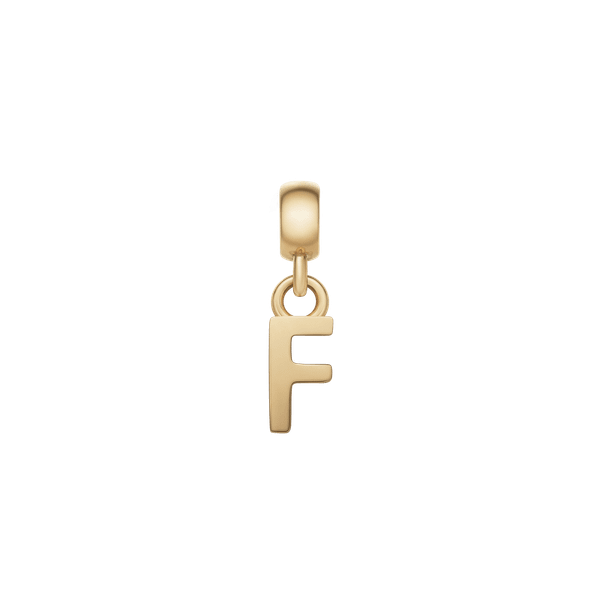 Daniel Wellington DW Charm Letter F Gold