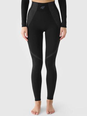 4F bielizna narciarska damska termoaktywna legginsy 4FWAW25USEAF202 czarne (M/L)