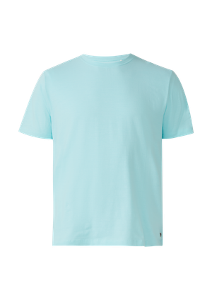 T-shirt z cętkowanej mieszanki bawełny