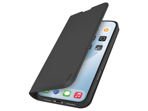 Etui z klapką SBS Wallet Smooth do iPhone 17 Air TEWALIP1766K Czarny