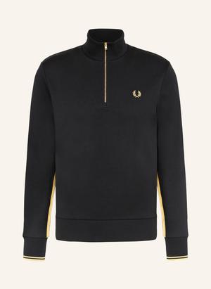 Fred Perry Bluza Z Kapturem schwarz