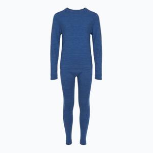 Bielizna dziecięca zestaw VIKING Flam Kids Set Merino niebieska (116/128)