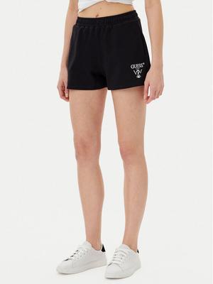 Guess Szorty sportowe V5GD19 KC3D2 Czarny Relaxed Fit