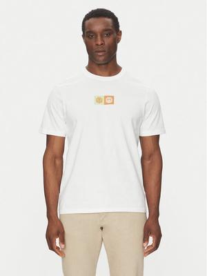 Element T-Shirt ELYZT00492 Biały Regular Fit