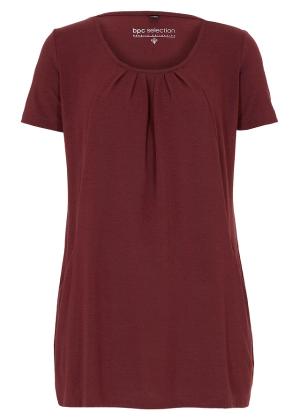 Długi shirt z wiskozą