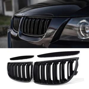 BMW E90 E91 2005-2008 PRZEDLIFT GRILL NERKI ATRAPA CHŁODNICY M3 LOOK CZARNY