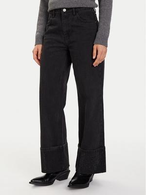 Eleh Jeansy EL072 Czarny Regular Fit