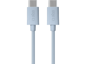 Kabel USB typ C SBS TECABLETCC6015WGRS 1,5M 60 W Niebieski