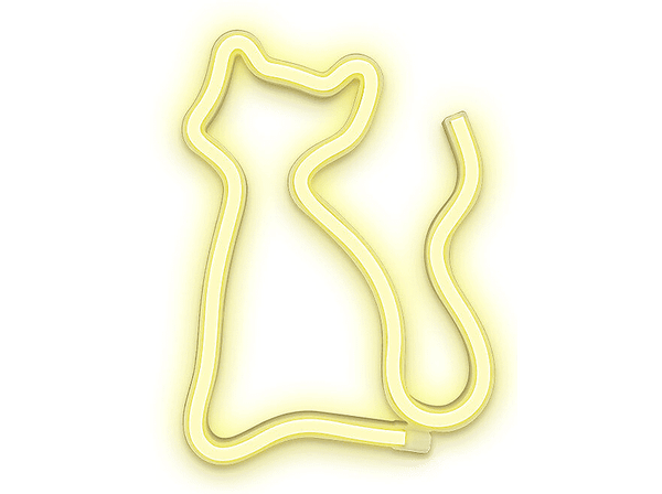 Neon FOREVER TF1 Kot Biały Bat + USB FLNEO3