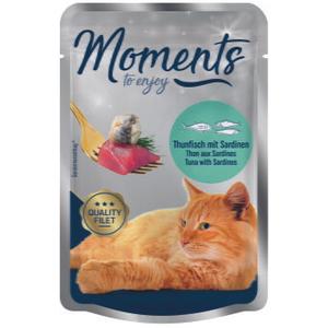 MOMENTS Adult Tuńczyk z sardynkami 48x70 g