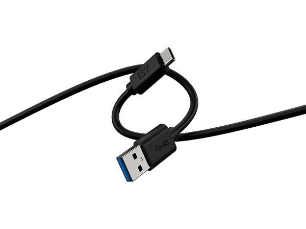 Kabel ISY IUC-1029 USB-A do USB-C 3.2 1,5 m Czarny