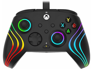 Kontroler przewodowy PDP Afterglow Wave Czarny do Xbox Series/Xbox One/PC