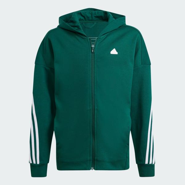 Future Icons 3-Stripes Full-Zip Hooded Track Top