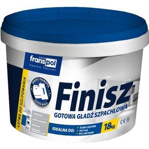Gotowa gładź szpachlowa Finisz 18 kg Franspol