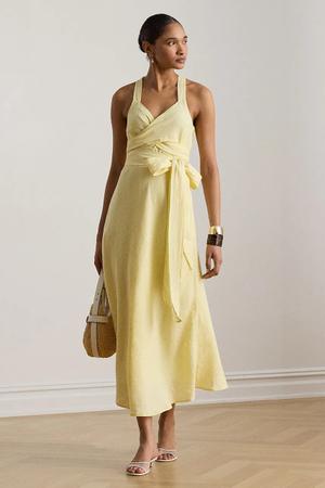 Lauren Ralph Lauren sukienka letnia lniana