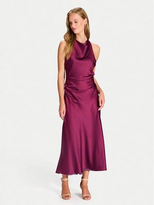Hey Kyla Sukienka koktajlowa 5AI069HK Fioletowy Regular Fit