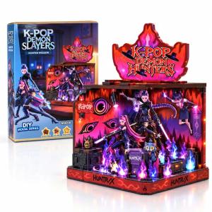 KLOCKI DEMON HUNTERS SCENA WALKI Z DEMONAMI 3D HUNTRIX – PUZZLE 3D 110EL.