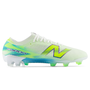 Korki męskie New Balance FURON ELITE FG V9 UF1F7R4 – białe