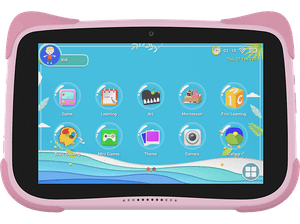 Tablet KIANO Alpha Kid KCEA1002 Centrum Edukacyjne zgodne z Ministerstwem Edukacji Narodowej Różowy
