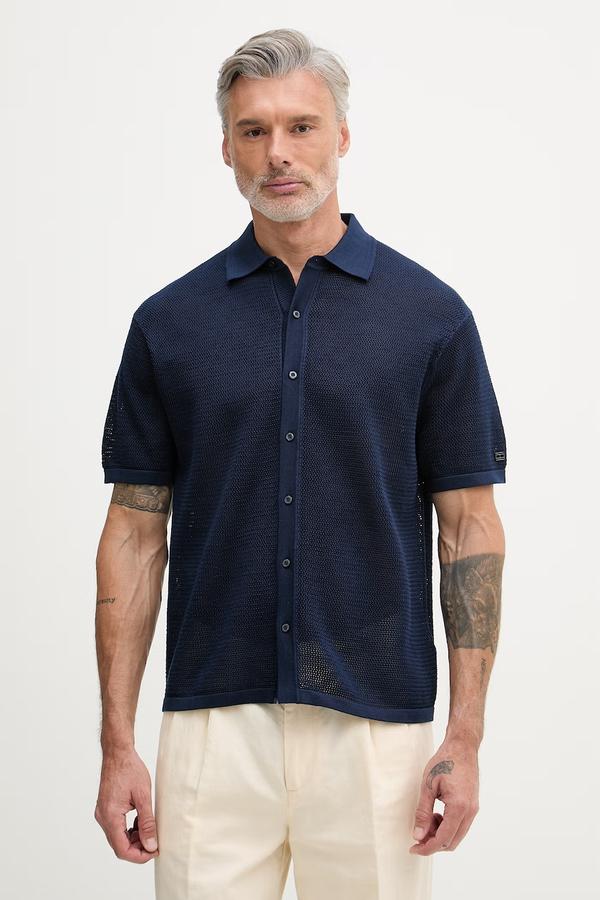 Tommy Hilfiger koszula męska bawełniana NEW YORK