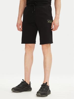 KARL LAGERFELD Szorty sportowe 705400 552917 Czarny Regular Fit