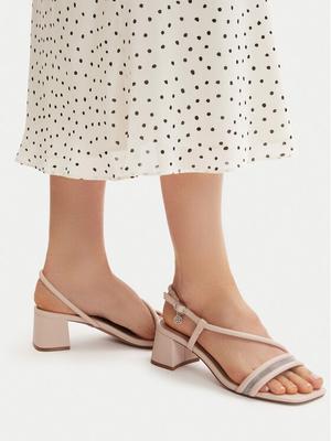 Nine West Sandały EO-LS505187-13 Beżowy