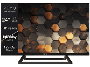 PRODUKT PO EKSPOZYCJI - Telewizor PEAQ PTV 24H-5024E 12V 24" HD Multituner