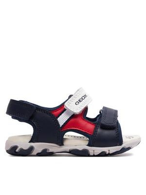 Geox Sandały B Sandal Flaffee Boy B4559A 08515 C0735 M Granatowy