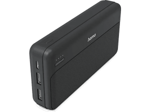 Powerbank HAMA Power Pack Pocket 20 20000 mAh Antracytowy