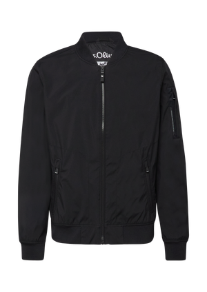 Sportowa kurtka softshell z kołnierzem typu bomber