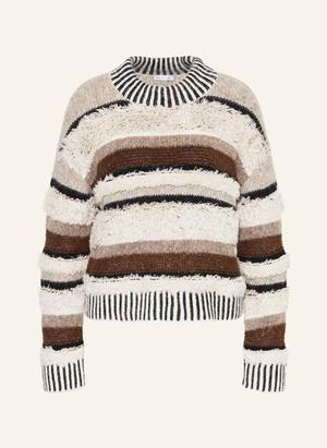 Mrs & Hugs Sweter Z Dodatkiem Alpaki braun