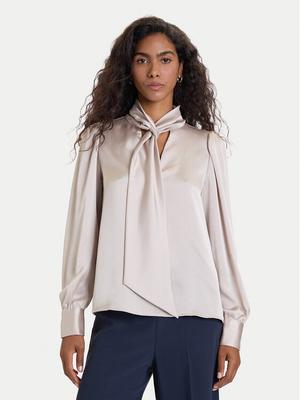 Vero Moda Bluzka Nini 10336252 Beżowy Standard Fit