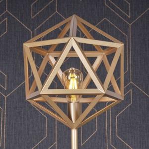 Lampa podłogowa Denmark Gold 1 x E27 165 cm złoty GOLDLUX