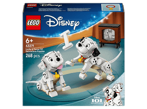 Klocki LEGO Disney 101 dalmatyńczyków Szczeniaczki Szczęściarz i Penny 43271 Wielokolorowy