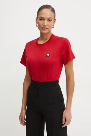 Karl Lagerfeld t-shirt bawełniany IKON