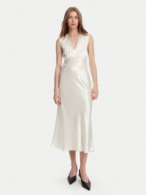 Max Mara Leisure Sukienka koktajlowa Glizia 2516221048 Biały Regular Fit
