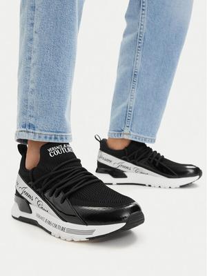 Versace Jeans Couture Sneakersy 80VA3SA8 Czarny