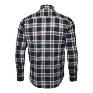 Koszula flanelowa LAHTI PRO LPKF2 granatowo-beżowa 3XL