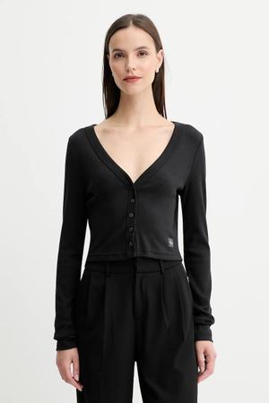 Calvin Klein Jeans kardigan damski bawełniany z elastanem