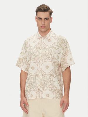 Jack & Jones Koszula Hydra 12277225 Beżowy Relaxed Fit