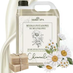 Möller SPA NATURALNE SZARE MYDŁO POTASOWE RUMIANKOWE W PŁYNIE JAKOŚĆ 5L