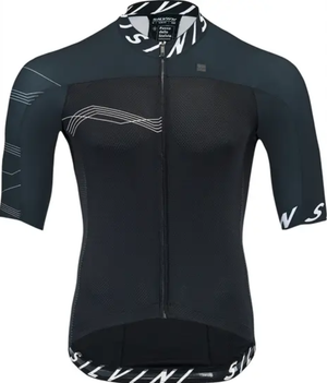 Koszulka rowerowa z krótkim rękawem damska SILVINI Women Jersey STELVIA czarna (S)