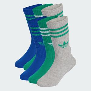 Dziecięce skarpety do łydki 3-Stripes, 6 par